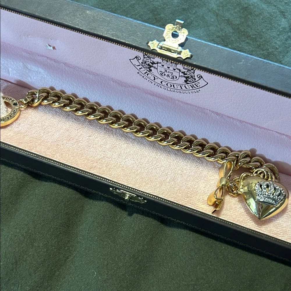 Gold plated juicy couture bracelet - Picture 3 of 4